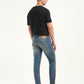Men's 512 Blue Slim Tapered Fit Mid Rise Jeans - Back View