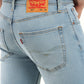 Men's 512 Blue Slim Tapered Fit Mid Rise Jeans - Detail View
