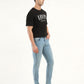 Men's 512 Blue Slim Tapered Fit Mid Rise Jeans - Side View