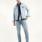 Men's 512 Indigo Slim Tapered Fit Mid Rise Jeans - Styleshot View