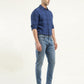Men's 512 Indigo Slim Tapered Fit Mid Rise Jeans - Side View