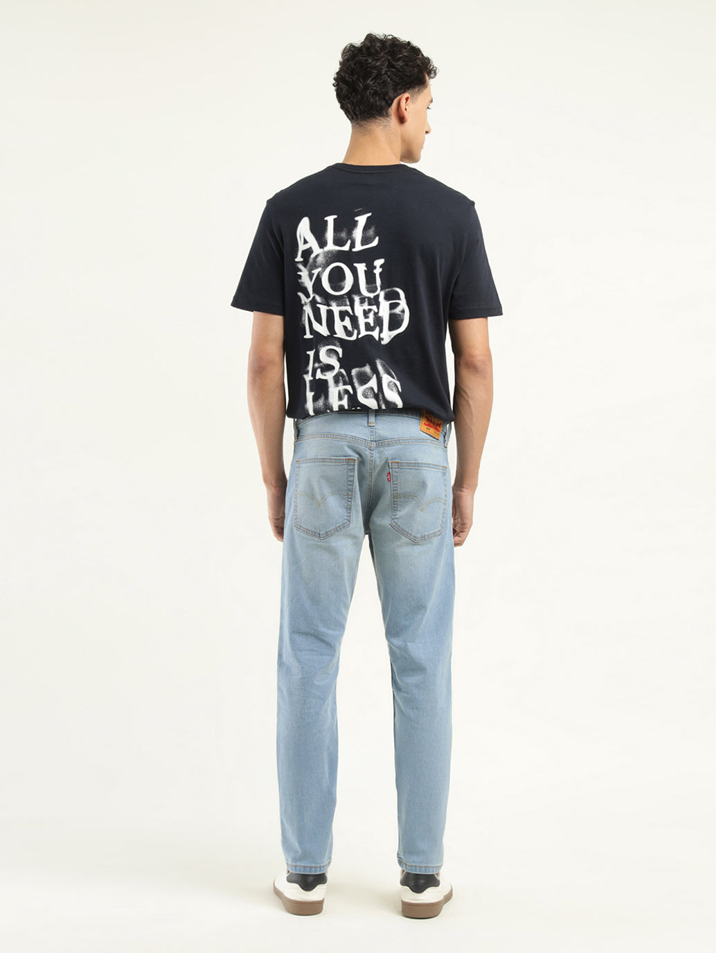 Men's 512 Indigo Slim Tapered Fit Mid Rise Jeans - Back View