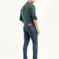 Men's 512 Indigo Slim Tapered Fit Mid Rise Jeans - Back View