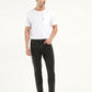 Men's 512 Black Slim Tapered Fit Mid Rise Jeans - Front View