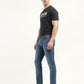 Men's 512 Indigo Slim Tapered Fit Mid Rise Jeans - Side View