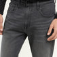 Men's 512 Black Slim Tapered Fit Mid Rise Jeans - Detail View