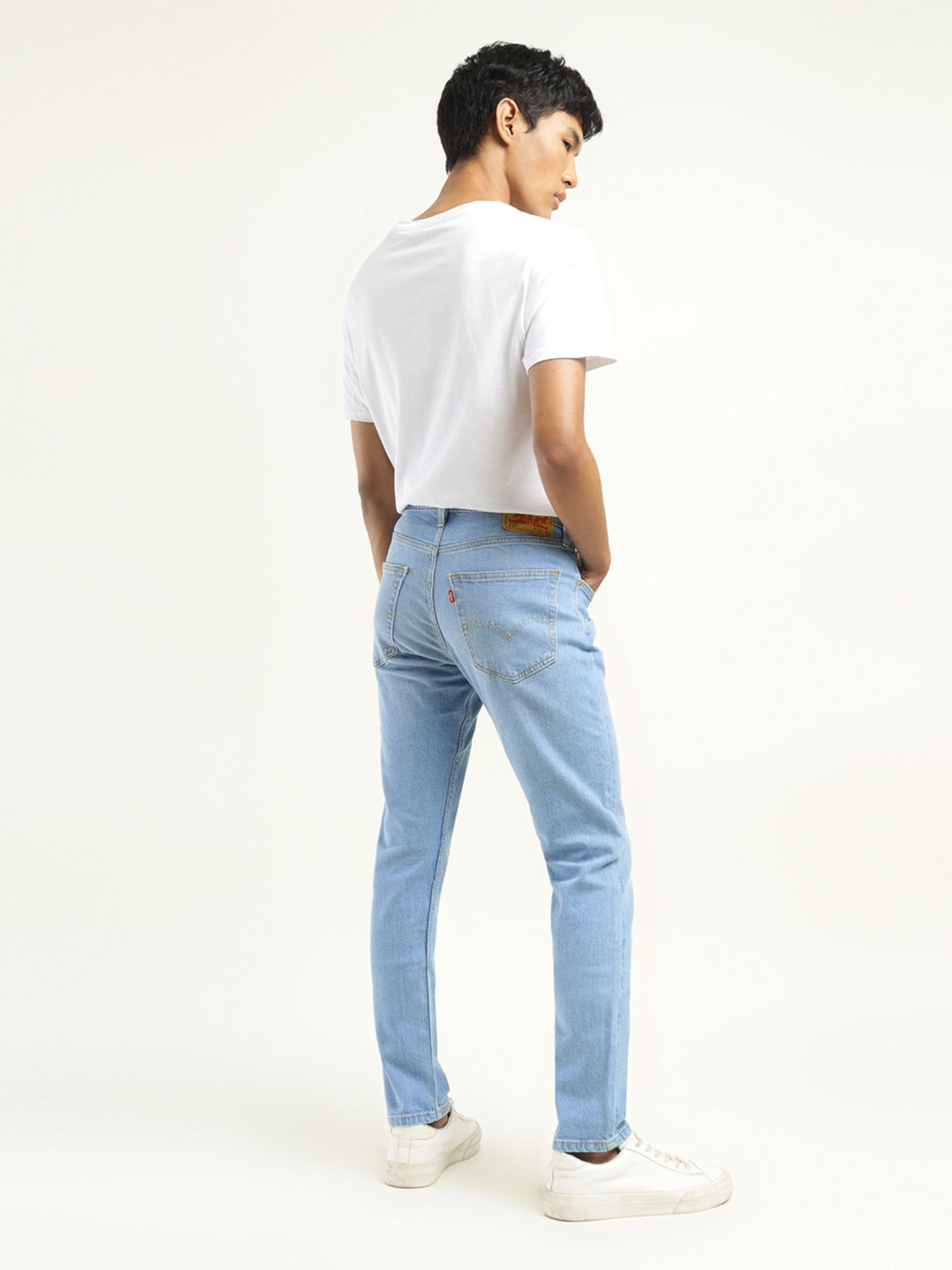 Men's 512 Indigo Slim Tapered Fit Mid Rise Jeans - Back View