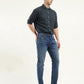 Men's 512 Indigo Slim Tapered Fit Mid Rise Jeans - Side View