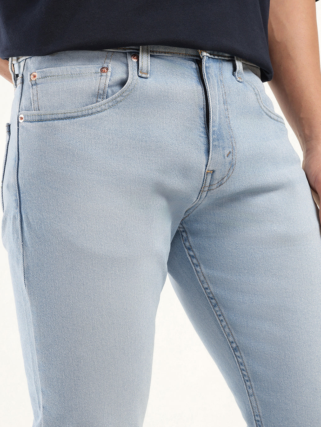 Men's 512 Indigo Slim Tapered Fit Mid Rise Jeans - Detail View