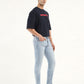 Men's 512 Indigo Slim Tapered Fit Mid Rise Jeans - Side View