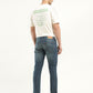 Men's 512 Indigo Slim Tapered Fit Mid Rise Jeans - Back View