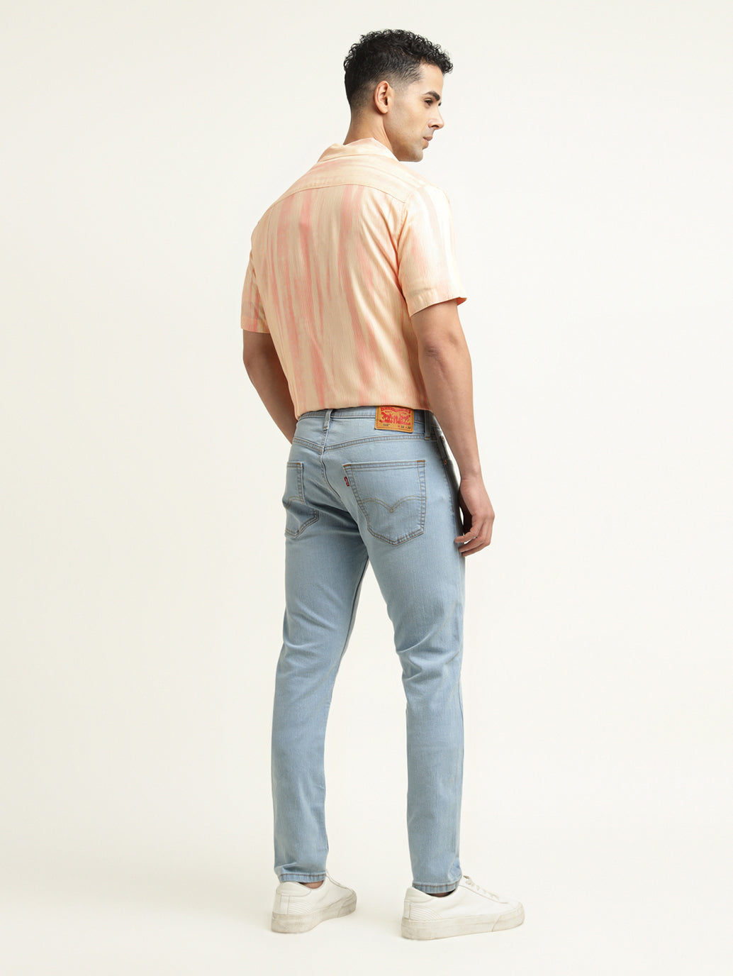 Men's 512 Indigo Slim Tapered Fit Mid Rise Jeans - Back View