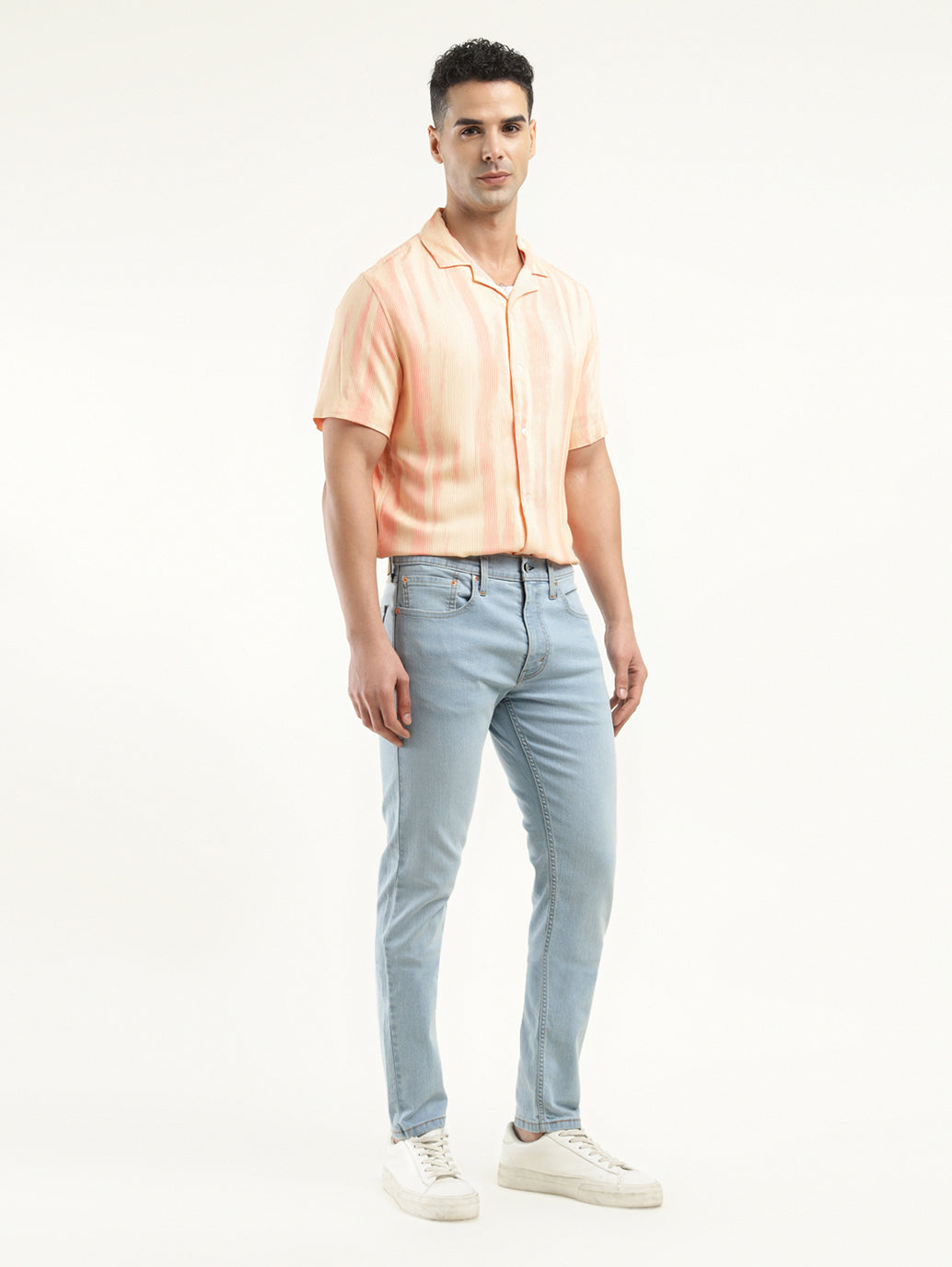 Men's 512 Indigo Slim Tapered Fit Mid Rise Jeans - Side View