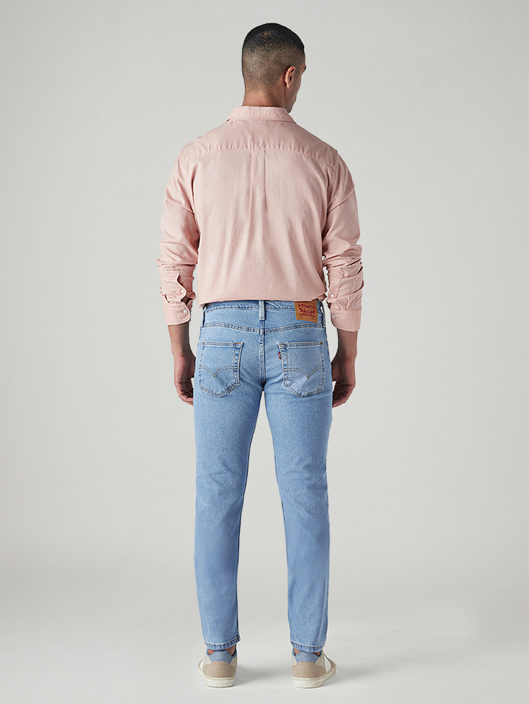 Men's 512 Light Blue Slim Tapered Fit Mid Rise Jeans - a2837bd0-18cf-4235-a2f0-7a2e094b5d51 View