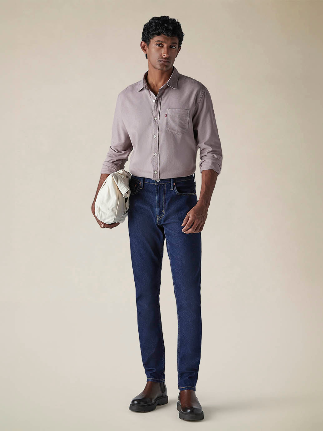 Mens 512 Mid Rise Slim Tapered Fit Cotton Stretch Blend Jeans