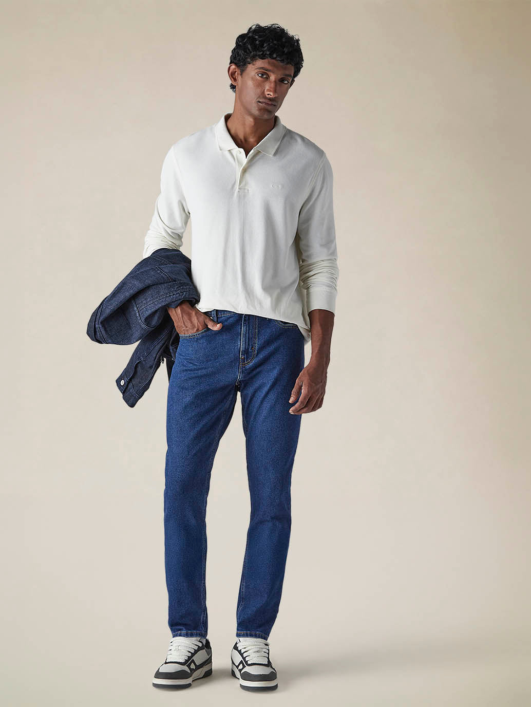 Mens 512 Mid Rise Slim Tapered Fit Cotton Stretch Blend Jeans