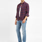 Men's 511 Blue Slim Fit Mid Rise Jeans - 36b44820-4b7c-4939-ba41-61c7a157b6d8 View