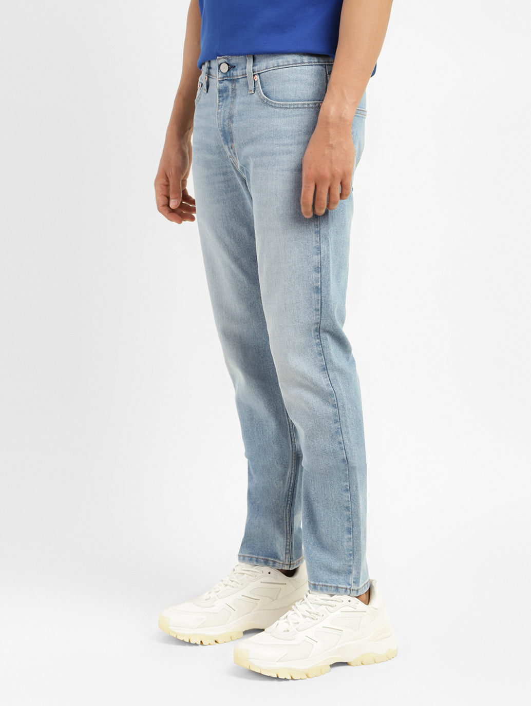 Men's 511 Blue Slim Fit Mid Rise Jeans - 9edd3d9a-a9f1-4f09-a300-1e3957448f90 View