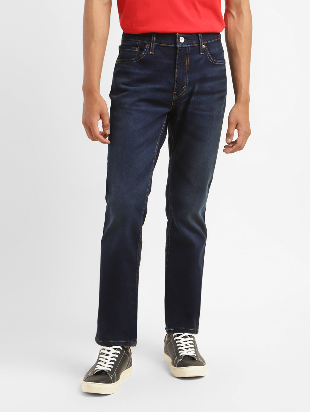 Men's 511 Blue Slim Fit Mid Rise Jeans - a3e42031-0c8f-4326-add6-eb7a51fc6389 View