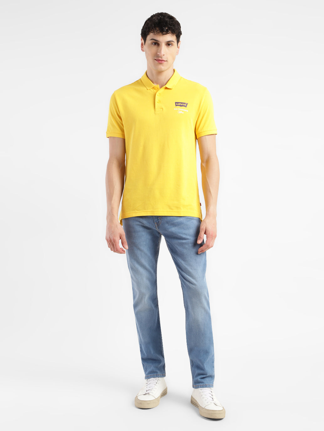 Men's 511 Blue Slim Fit Mid Rise Jeans - 590afe79-5deb-4919-b030-199b7fb56441 View