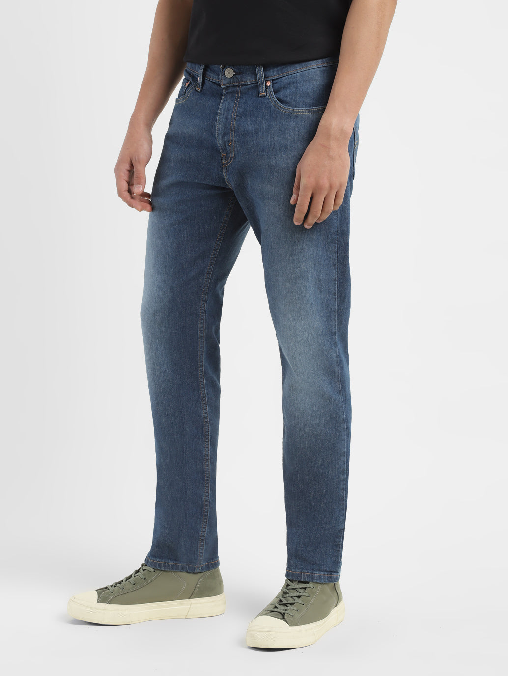 Men's 511 Blue Slim Fit Mid Rise Jeans - 549d7870-fc2c-445a-a859-401815aa2607 View