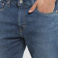 Men's 511 Blue Slim Fit Mid Rise Jeans - 5493e897-0eaa-4f99-82f8-26074a50bd34 View