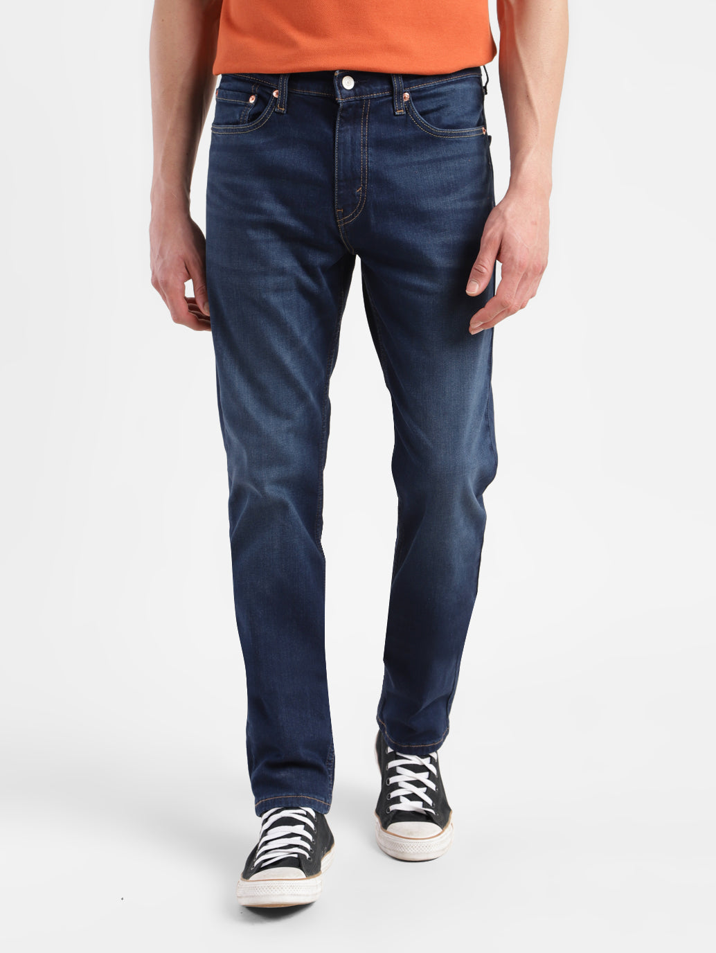 Men's 511 Blue Slim Fit Mid Rise Jeans - bc5c75be-6819-4048-b72f-a35180238159 View