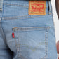 Men's 511 Blue Slim Fit Mid Rise Jeans - BackDetails View