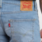 Men's 511 Blue Slim Fit Mid Rise Jeans - e39be398-c8c1-49cf-b6a6-7c96d74fa37e View