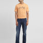 Men's 511 Dark Blue Slim Fit Mid Rise Jeans - b7fbbbc4-6b60-4703-b21c-43ec59e262a2 View