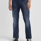 Men's 511 Dark Blue Slim Fit Mid Rise Jeans - cf4fc578-2752-4246-9d38-a264353c150b View