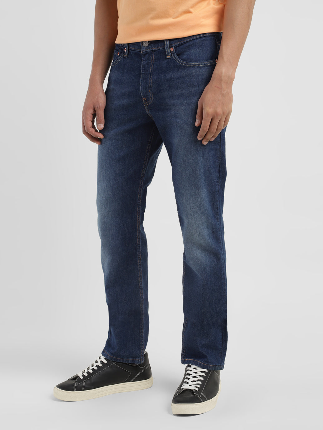 Men's 511 Dark Blue Slim Fit Mid Rise Jeans - 2197b591-f4af-4248-a311-8e398ab6b611 View