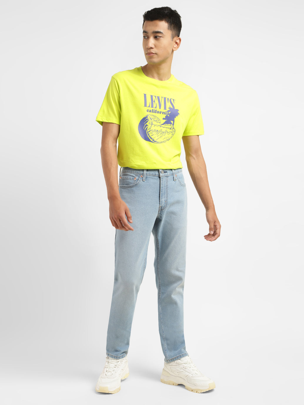 Men's 511 Light Blue Slim Fit Mid Rise Jeans - 80763297-bc39-417a-bee6-98ac13561441 View