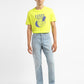 Men's 511 Light Blue Slim Fit Mid Rise Jeans - ModelFront View