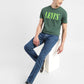 Men's 511 Navy Blue Slim Fit Mid Rise Jeans - 50f6bf92-1c18-421e-82f9-174a6c405396 View