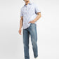 Men's 511 Blue Slim Fit Mid Rise Jeans - StyleShot View