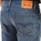 Men's 511 Navy Blue Slim Fit Mid Rise Jeans - Details View