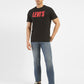 Men's 511 Navy Blue Slim Fit Mid Rise Jeans - Front View