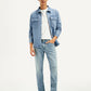 Men's 511 Blue Slim Fit Mid Rise Jeans - Styleshot View