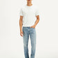 Men's 511 Blue Slim Fit Mid Rise Jeans - Front View