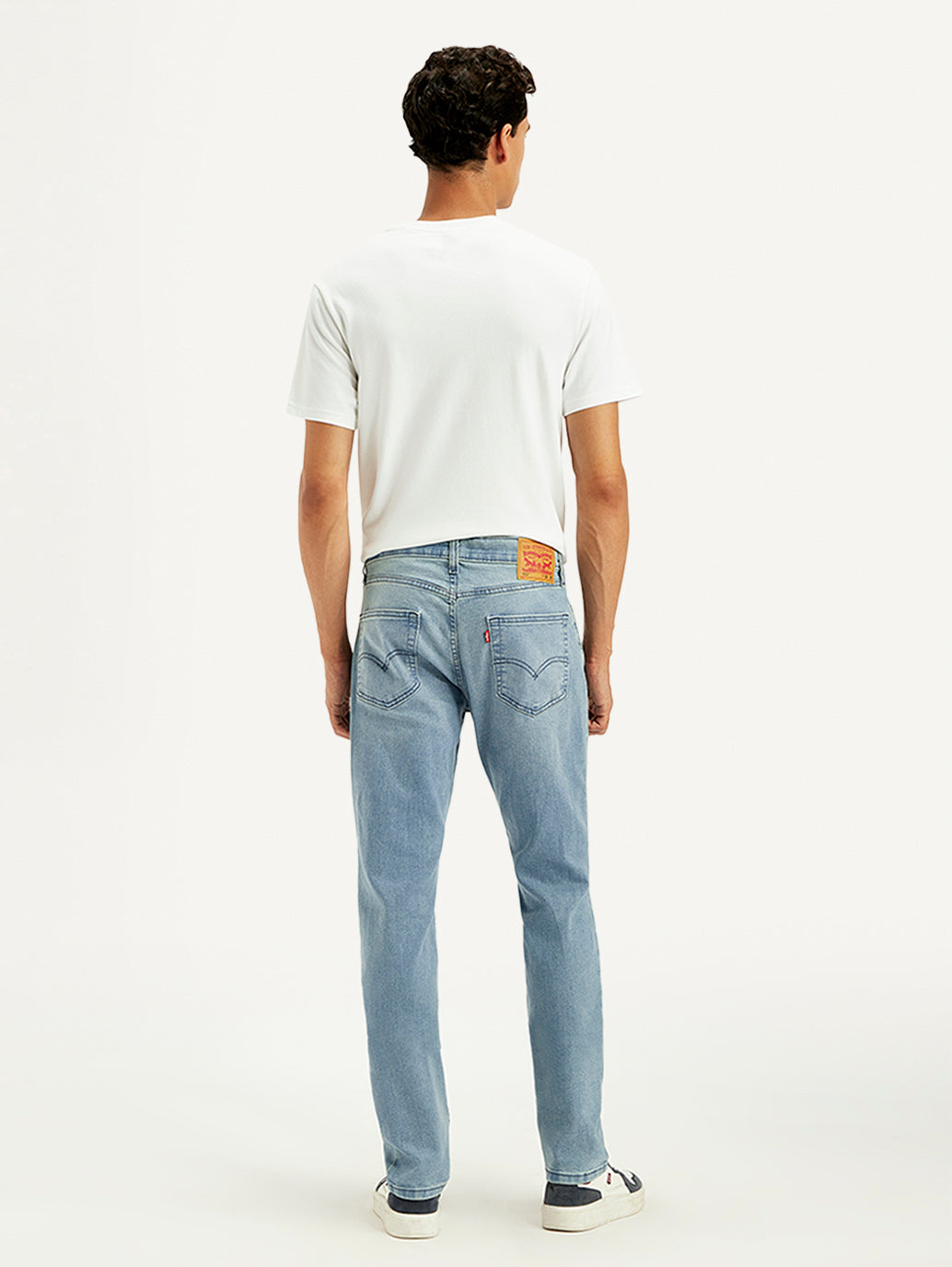 Men's 511 Blue Slim Fit Mid Rise Jeans - f5010f02-fbda-42f1-b554-a4ecdc17e297 View