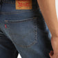 Men's 511 Blue Slim Fit Mid Rise Jeans - 24b38f79-92b2-4ae4-a5ca-bbac31daa154 View