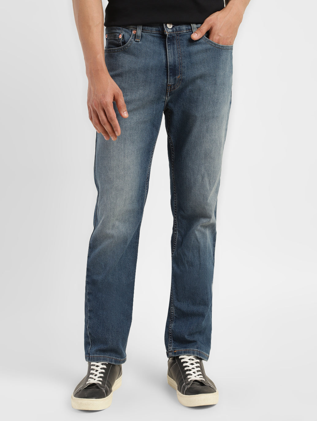Men's 511 Indigo Slim Fit Mid Rise Jeans - df2c3510-8409-4977-b571-4091900124ab View