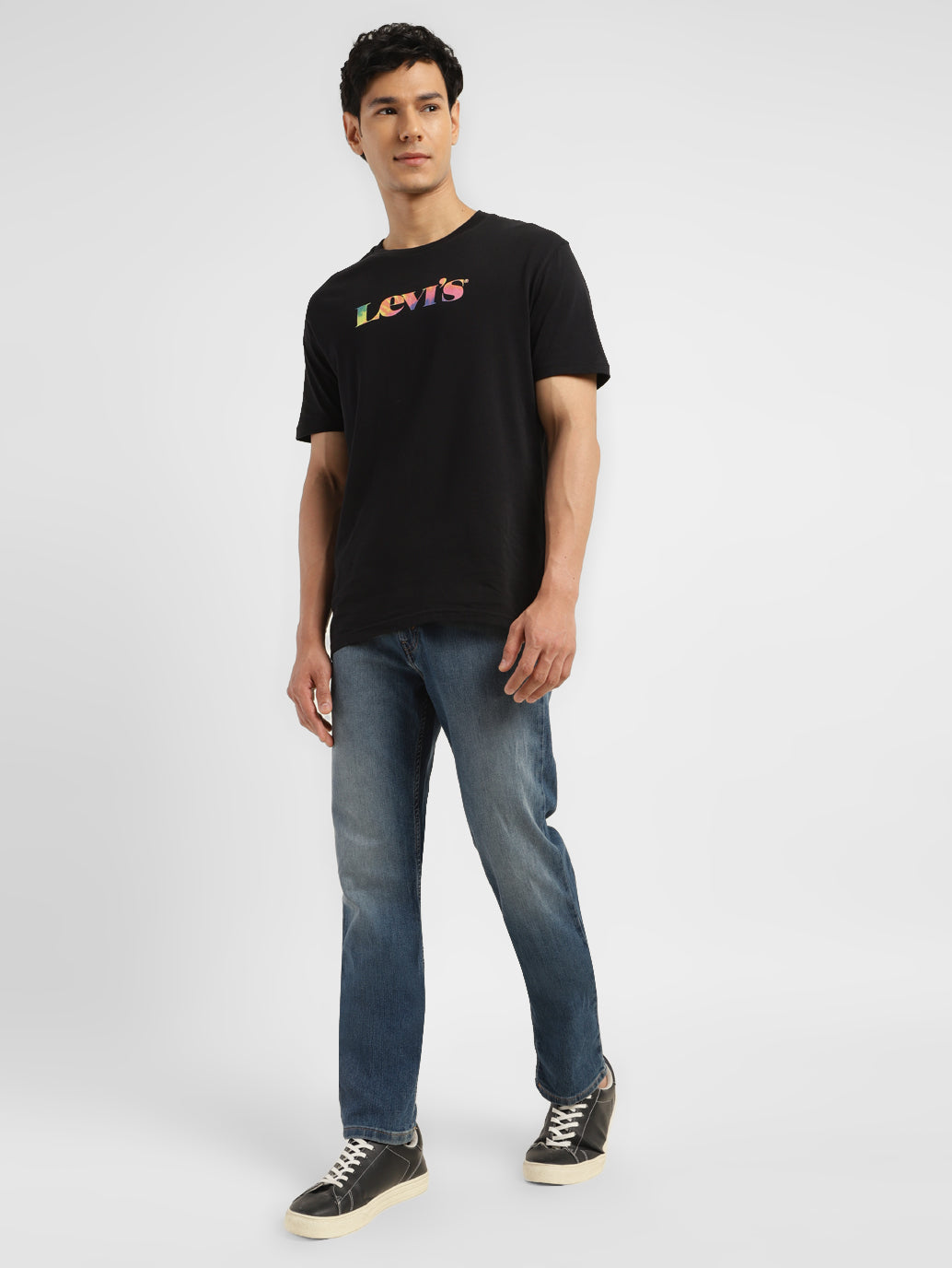 Men's 511 Indigo Slim Fit Mid Rise Jeans - StyleShot View