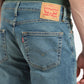 Men's 511 Blue Slim Fit Mid Rise Jeans - 1b33dba1-8002-40bb-80f3-33845ea6ec3b View