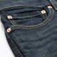 Men's 511 Blue Slim Fit Mid Rise Jeans - Details View