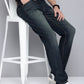 Men's 511 Blue Slim Fit Mid Rise Jeans - Style View