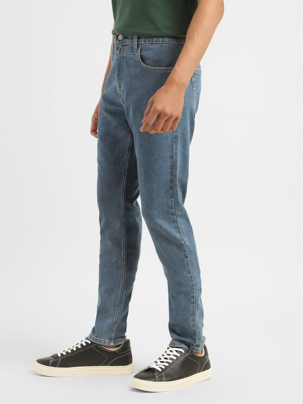 Men's 511 Blue Slim Fit Mid Rise Jeans - 96c16706-14fc-42d0-9eb2-9326069ee0b0 View