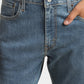 Men's 511 Blue Slim Fit Mid Rise Jeans - Frontdetails View