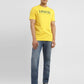 Men's 511 Blue Slim Fit Mid Rise Jeans - ModelFront View